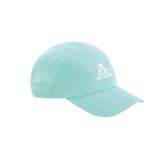 Casquette running aqua