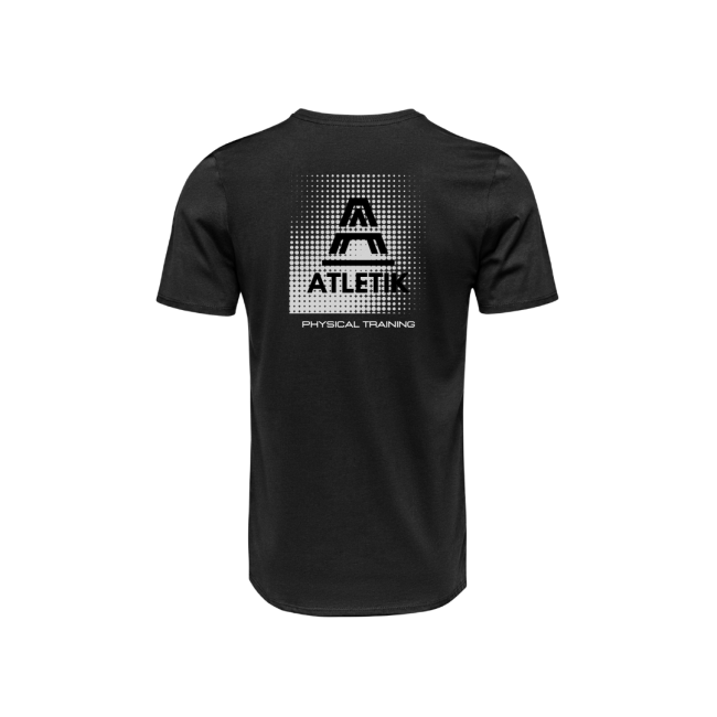 T-shirt unisexe abstract noir
