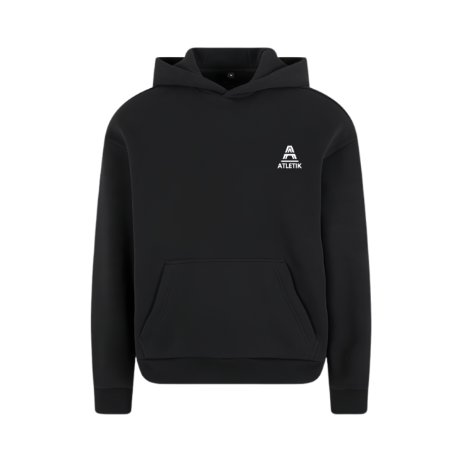 Sweat à capuche homme noir